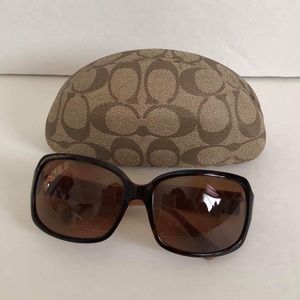 Coach Sunglasses Tortoise/Tan/Black (Phoebe S491)